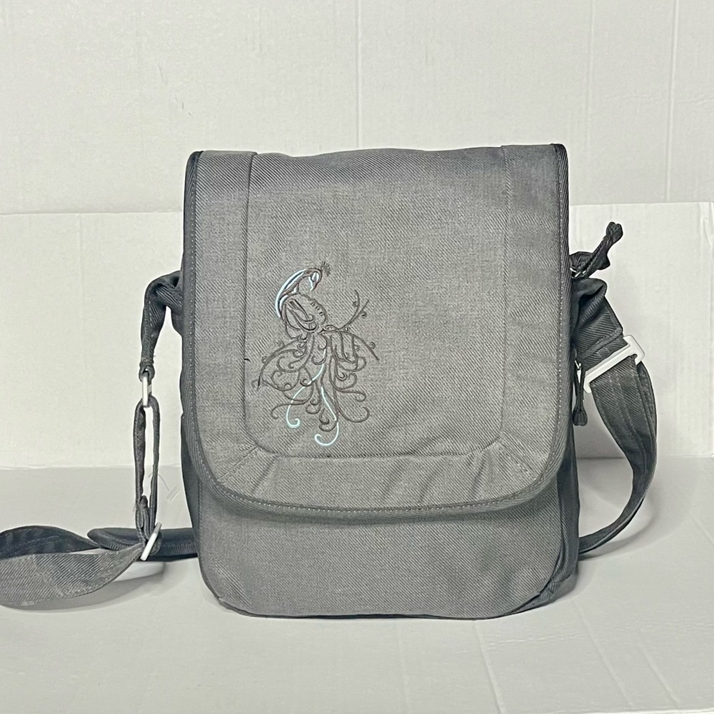 Vintage Y2K Embroidered Eddie Bauer Crossbody Bag